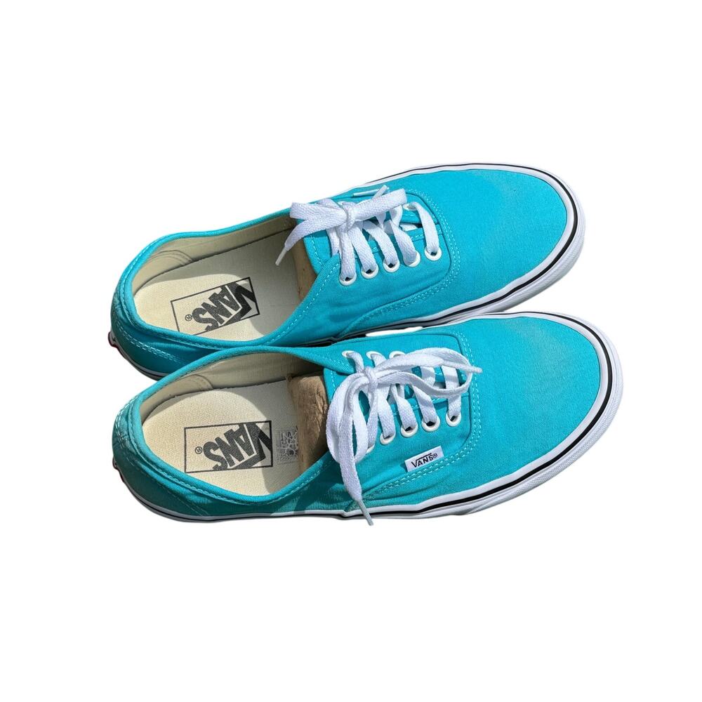 Vans Authentic Turquoise Canvas Sneakers Women’s 10.5